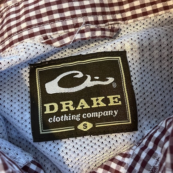 Drake Mississippi State Long Sleeve Button Down Size Small - Picture 10 of 11